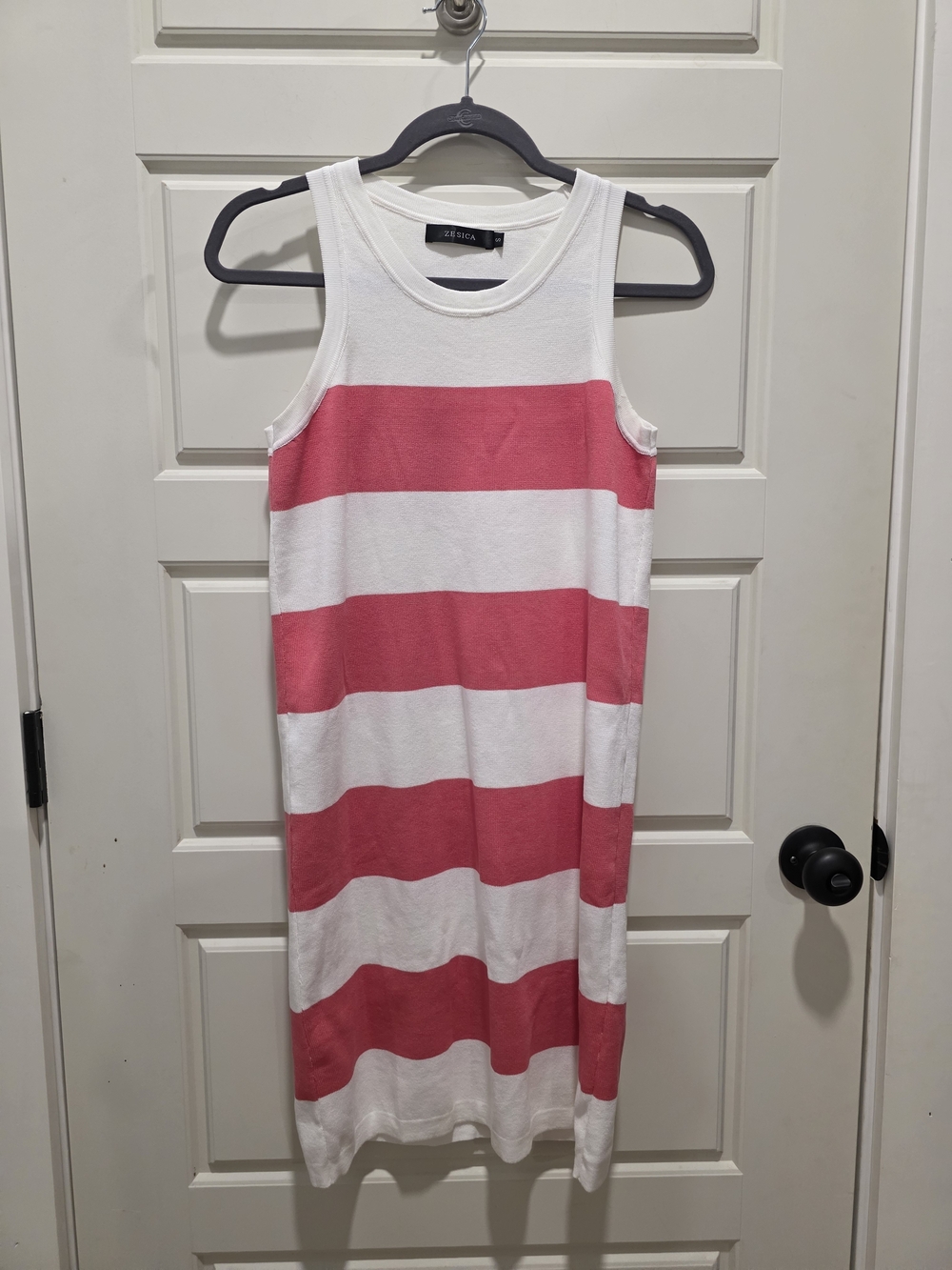 Striped Tank Midi Dress